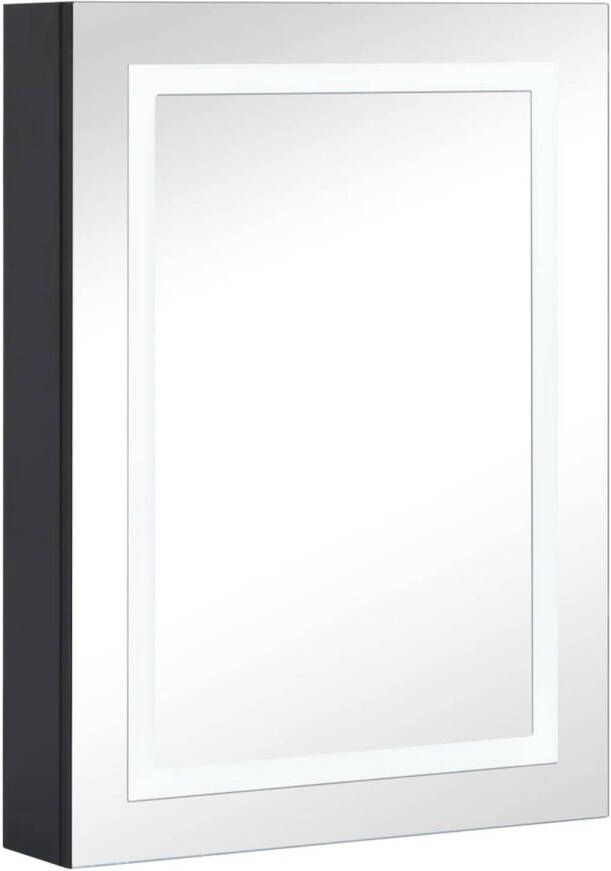 VidaXL Badkamerkast met spiegel en LED 50x13x70 cm