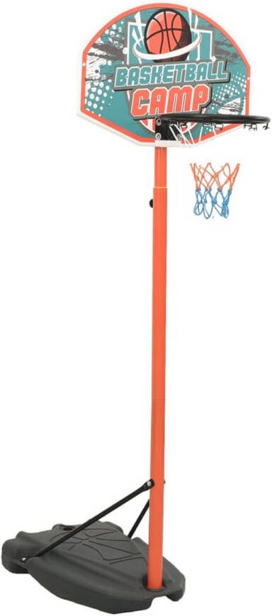 VidaXL Basketbalset draagbaar verstelbaar 180-230 cm