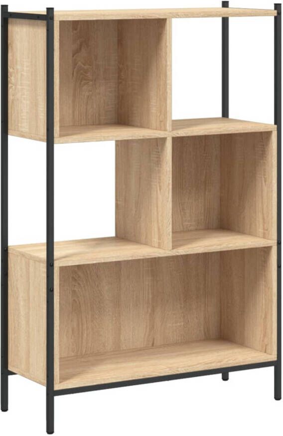 VidaXL Boekenkast 72x28x109 cm bewerkt hout sonoma eikenkleurig