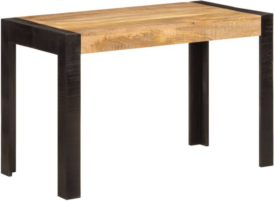 VidaXL Eettafel 120x60x76 cm massief mangohout