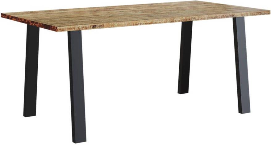 VidaXL Eettafel 150x90x75 cm massief acaciahout