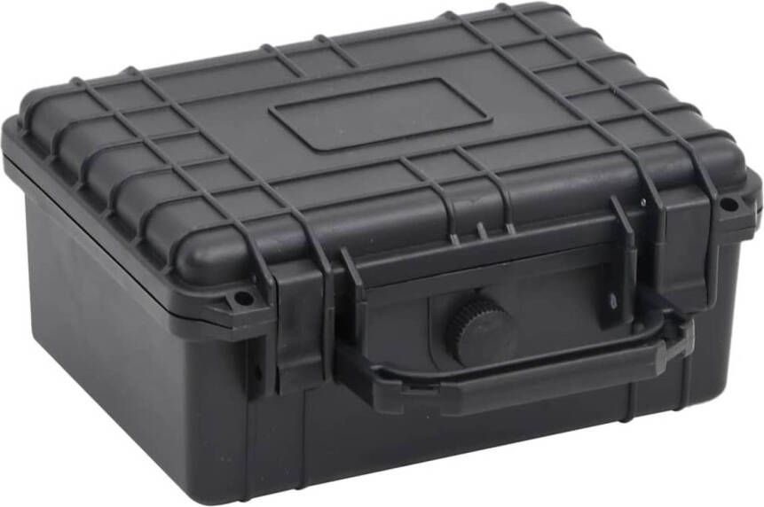 VidaXL Flightcase draagbaar 24x19x11 cm PP zwart