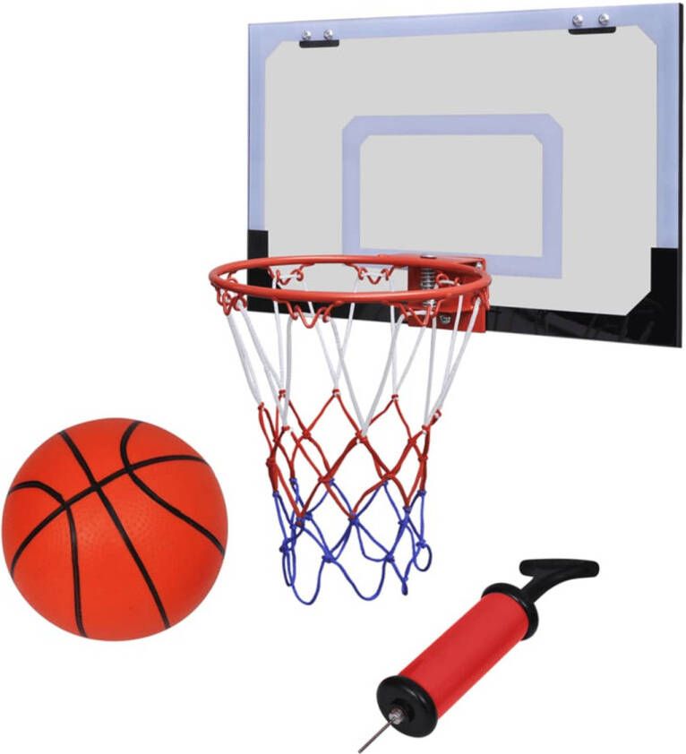 VidaXL Mini-basketbalset met bal en pomp