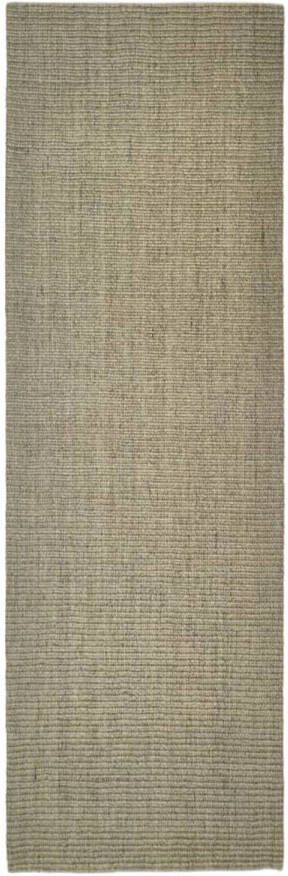 VidaXL Sisalmat voor krabpaal 80x250 cm taupe