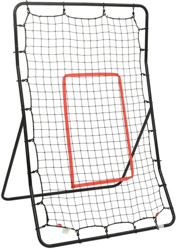 VidaXL Softbal Rebounder 88x79x137 cm staal