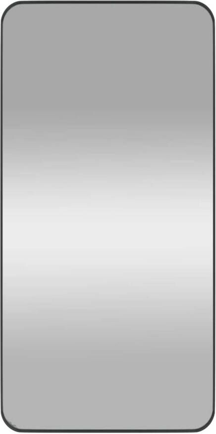 VidaXL -Spiegel-wandgemonteerd-50x100-cm-rechthoek-zwart