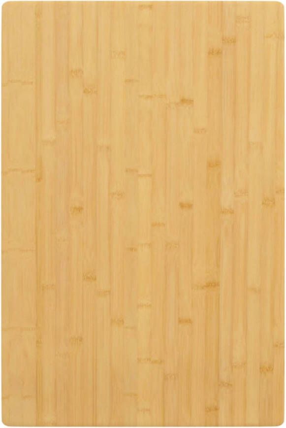 VidaXL Tafelblad 60x100x1 5 cm bamboe