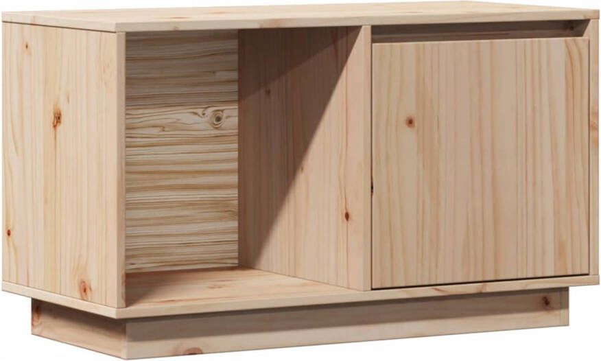 VidaXL Tv-meubel 74x35x44 cm massief grenenhout