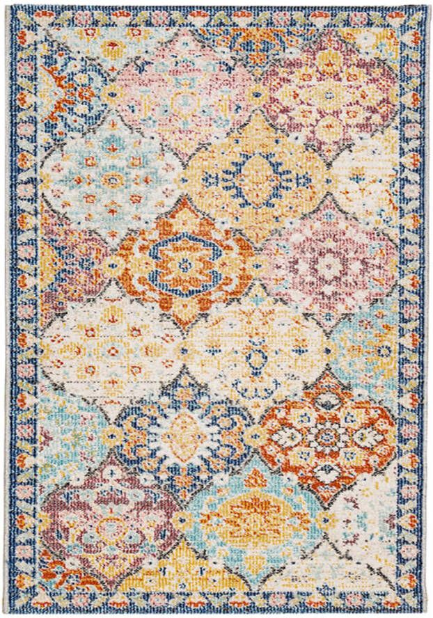 VidaXL Vloerkleed ARBIZU binnen en buiten vintage stijl 140x200 cm