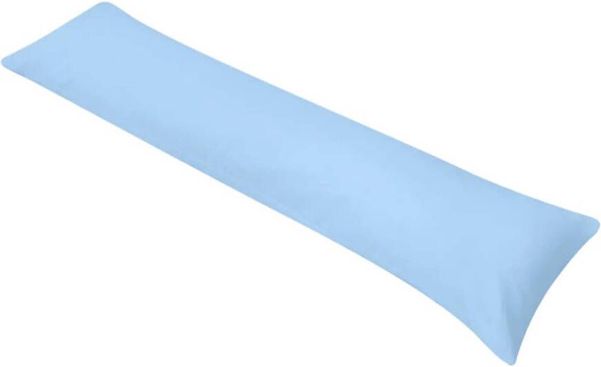 VidaXL Zijslaapkussen 40x145 cm blauw