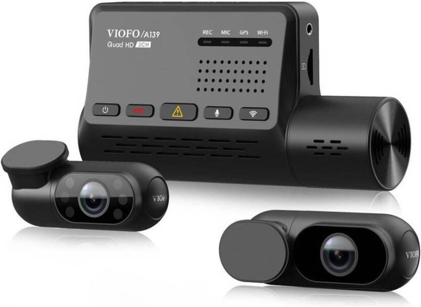 Viofo A139 3CH QuadHD Wifi GPS dashcam