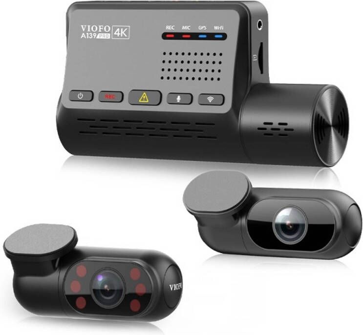 Viofo A139 Pro 3CH 4K Wifi GPS dashcam