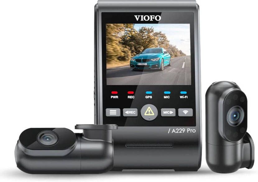 Viofo A229 Pro 3CH 4K Wifi GPS dashcam