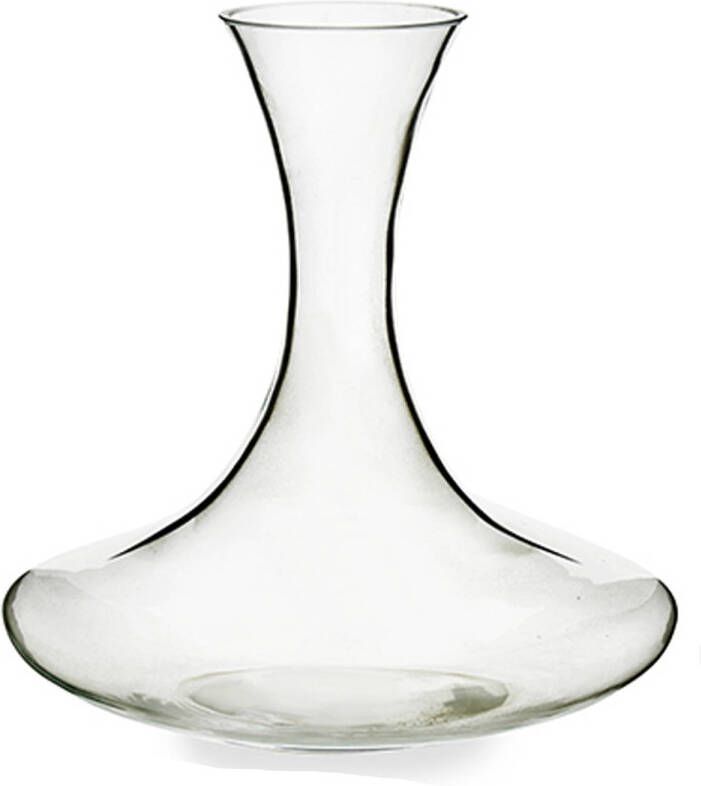 Vivalto Arte Regal Wijn karaf decanteer schenkkan glas 1 4 liter 22 x 23 cm wijn laten luchten Decanteerkaraf