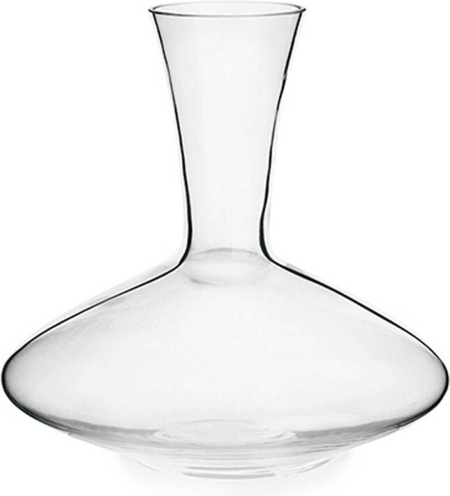 Vivalto Arte Regal Wijn karaf decanteer schenkkan glas 1 7 liter 24 x 25 cm wijn laten luchten Decanteerkaraf