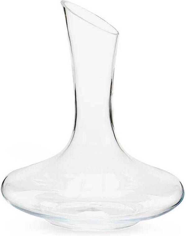 Vivalto Arte Regal Wijn karaf decanteer schenkkan glas 1 8 liter 22 x 25 cm wijn laten luchten Decanteerkaraf