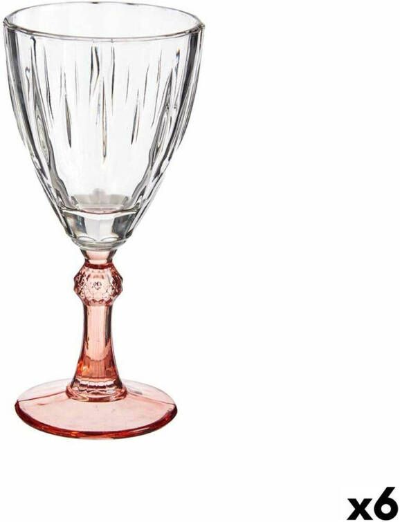 Vivalto Wijnglas Exotic Kristal Zalm 6 Stuks (275 ml)