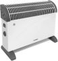 VONROC HOME VONROC Elektrische kachel Convectorkachel – 3 standen: 750W 1250W 2000W Regelbare thermostaat- Verwarmt ruimtes tot 24m2 Extra stevige behuizing – Geruisloos – Wit - Thumbnail 2