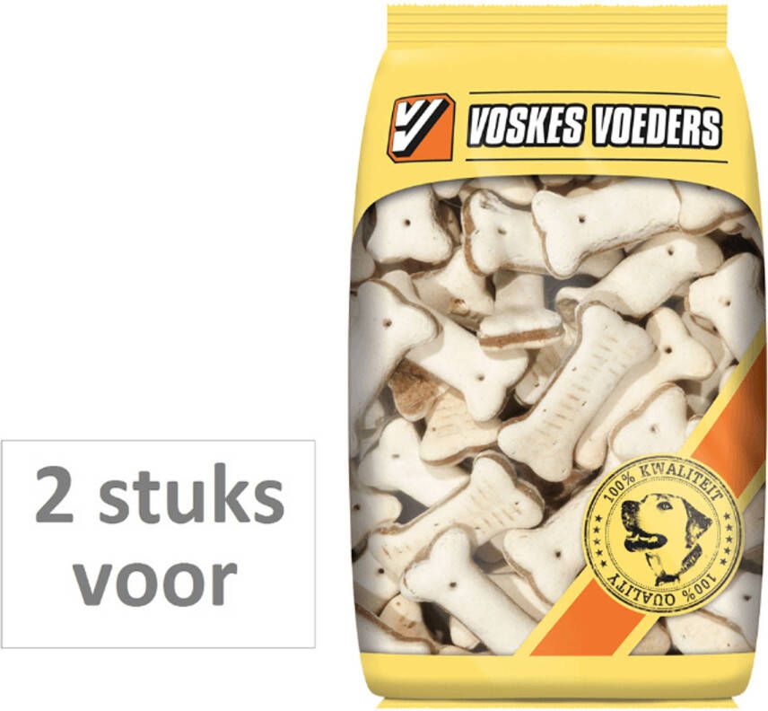 Voskes 2 stuks! hondenvoer mini merg