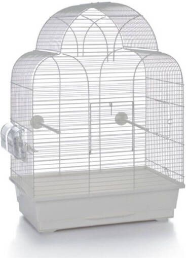 Warentuin Vogelkooi Sonia Wit 45x28x63 Pet Products