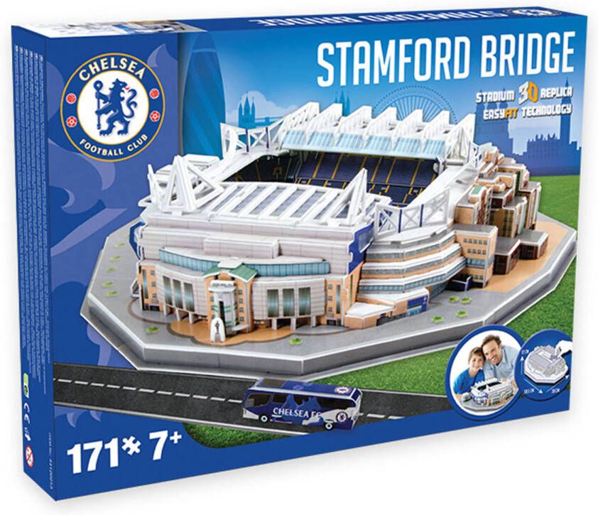 WAYS_ Nanostad 3d Puzzel Chelsea Fc Stamford Bridge 171 Stukjes