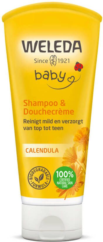 Weleda Calendula baby shampoo & douchecrème 200 ml