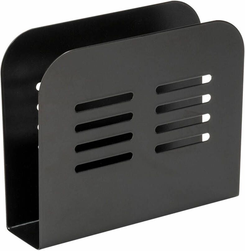 Wenko Servethouder Baco 55025100 Zwart Metaal