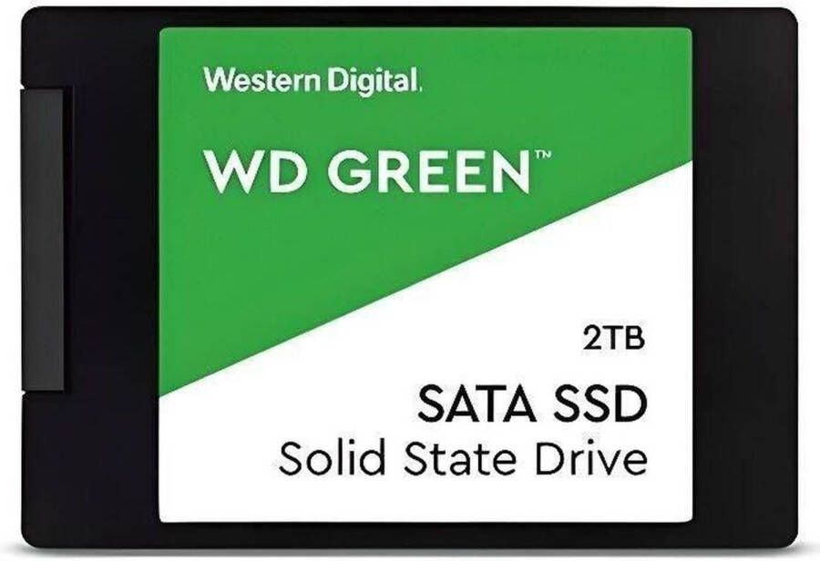 Western Digital Hard Drive SATA SSD 2 TB Intern 2.5 Formaat Groen