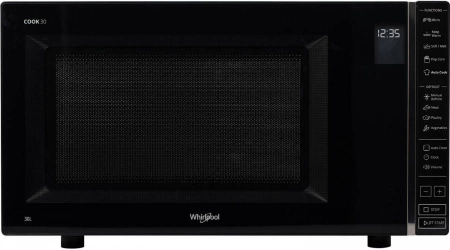 Whirlpool MWP 301 B magnetrons Zwart