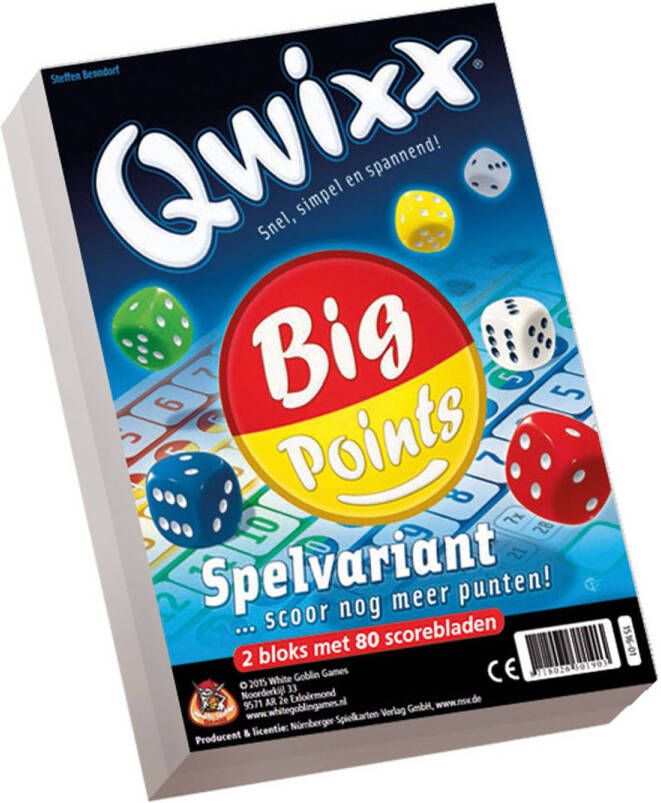 White Goblin Games Qwixx Big Point