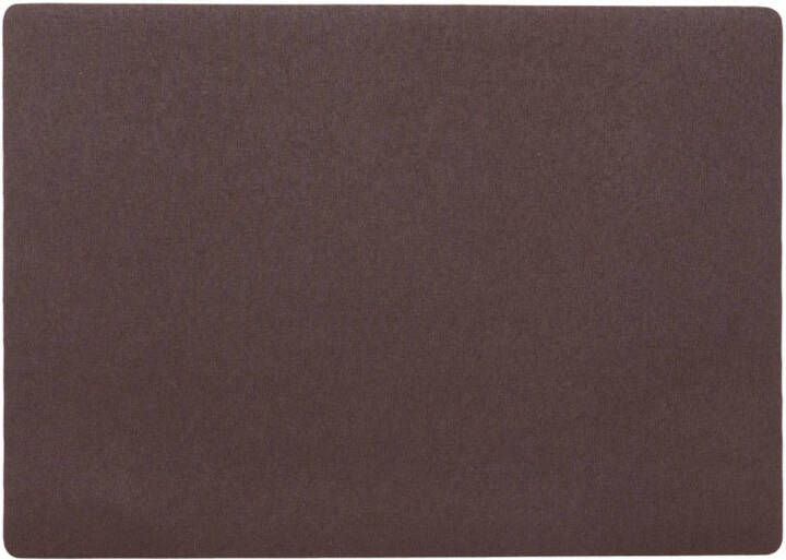 Wicotex -Placemats Uni chocolate Placemat easyclean 12 stuks