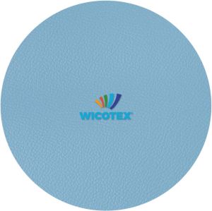 Wicotex Tafelkleed-leer-skai Leer- Moon Blauw Rond 140cm