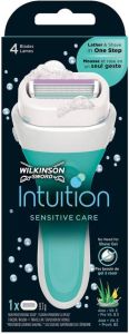 Wilkinson Intuition Sensitive Care Scheermes Met Vervangbare Mesjes Voor Vrouwen 1pc