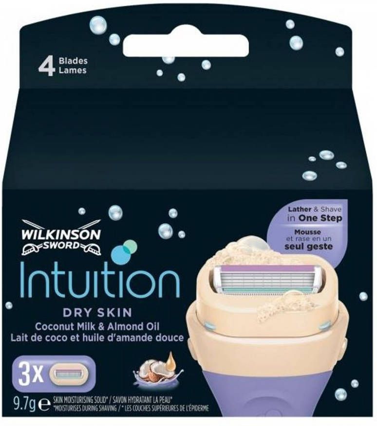 Wilkinson Scheermesjes Intuition Mesjes Dry Skin 3 mesjes
