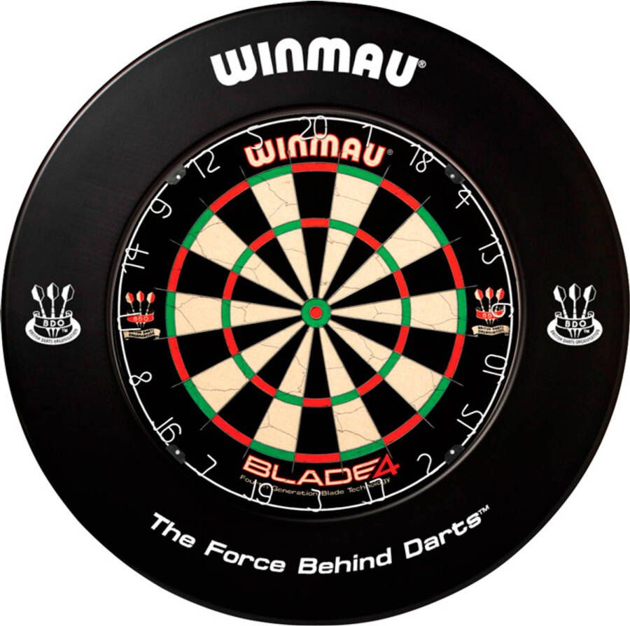 Winmau dartbord catchring zwart Dartbord catchring (zwart)