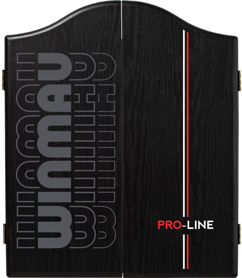 Winmau dartkabinet Pro-Line zwart Dartkabinet Pro-Line (zwart)