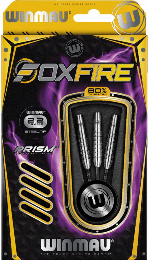 Winmau Foxfire darts 80% tungsten 22 gram