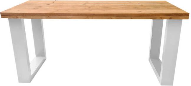 Wood4You Bureau New England Roasted Wood Hout Werkbureau