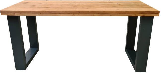 Wood4You Bureau New England Roasted Wood Hout Werkbureau