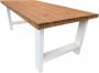 Wood4you Eettafel Seattle Roastedwood wit 150 90 cm 150 90 cm Eettafels - Thumbnail 2