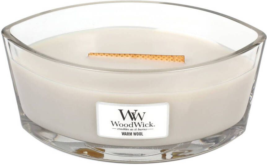 Woodwick Geurkaars Ellipse Warm Wool 9 cm 19 cm - Foto 2