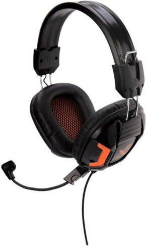 X-ROCKER XH1 Bedrade Gaming Headset Geschikt voor Nintendo PS4 X-Box One S & X Zwart Oranje