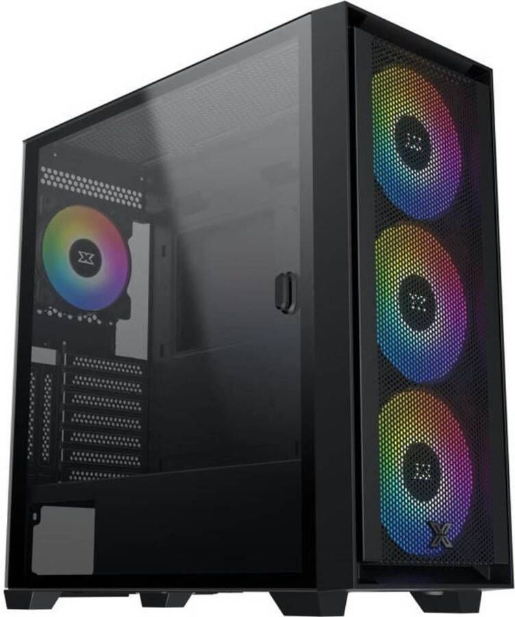 XIGMATEK PC-behuizing Anubis Pro 4FX (zwart) Medium tower E-ATX-formaat Zonder voeding