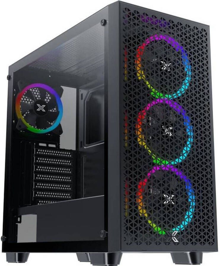 XIGMATEK PC-behuizing Gaming G Pro Medium toren E-ATX-formaat Zonder voeding Zwart