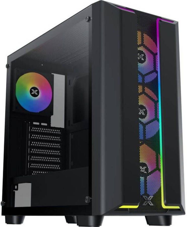 XIGMATEK PC-behuizing Gaming Y Pro Medium toren E-ATX-formaat Zonder voeding Zwart