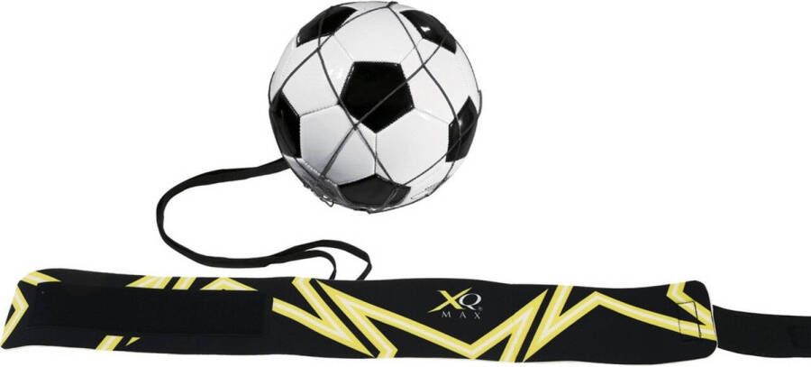 XQ Max Voetbal trainer band Zwart Exclusief bal