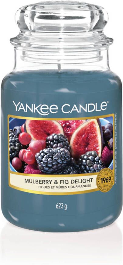 Yankee Candle Geurkaars Large Mulberry & Fig Delight 17 cm ø 11 cm