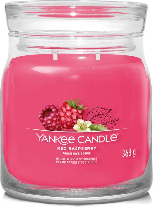 Yankee Candle Signature Yankee Candle Red Raspberry Signature Medium Jar