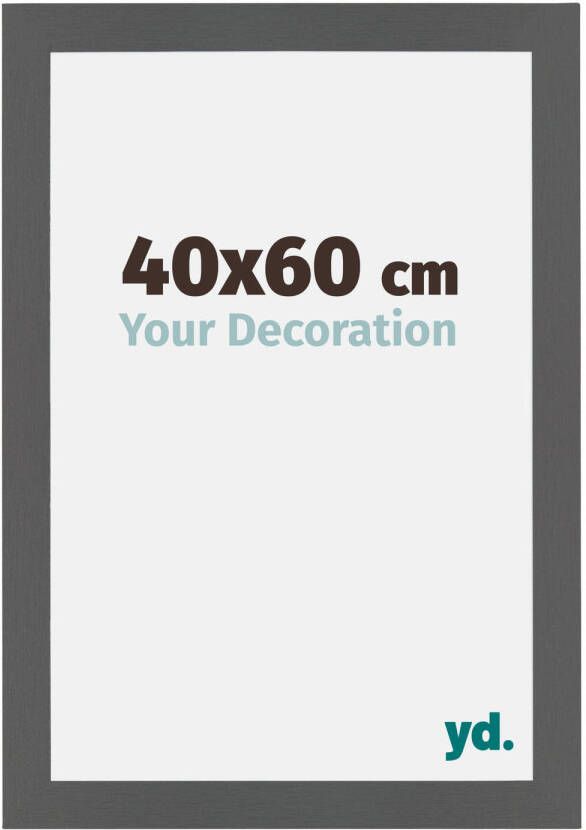 Your Decoration Fotolijst 40x60cm Antraciet MDF Mura