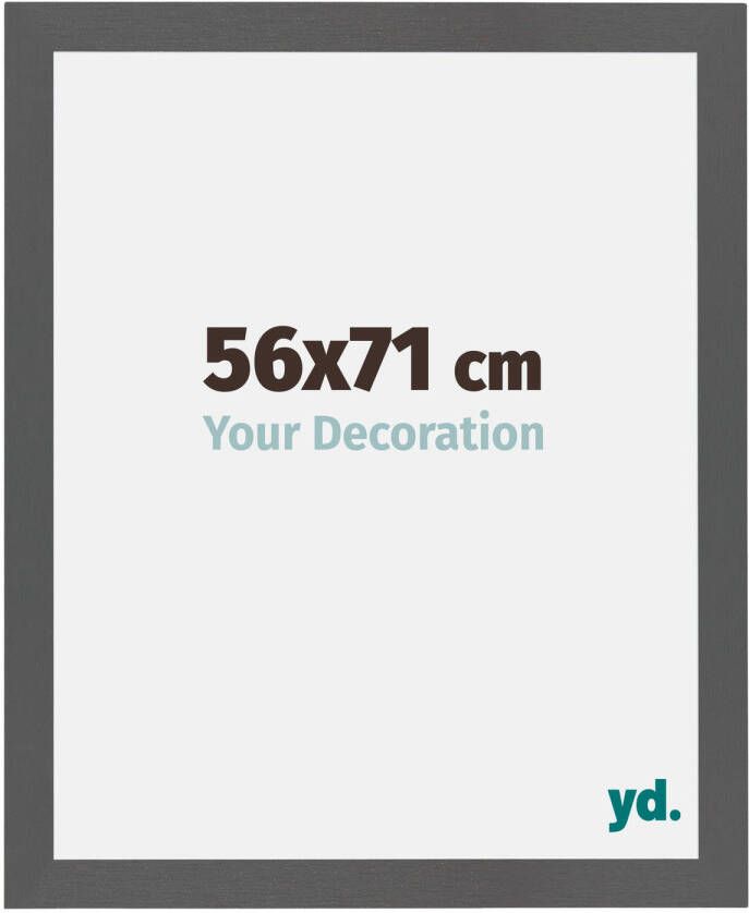 Your Decoration Fotolijst 56x71cm Antraciet MDF Mura